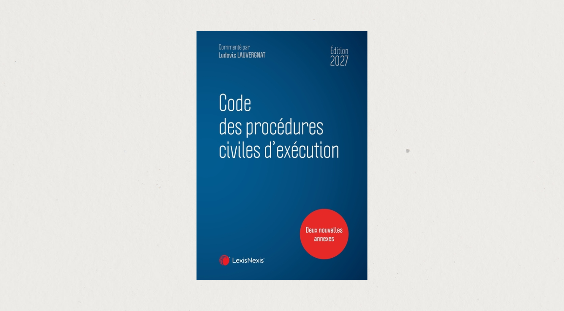Illustration de l'article Code des procédures civiles d'exécution - Édition 2027